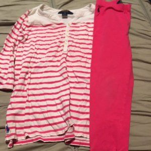 Kids Polo Pink outfit